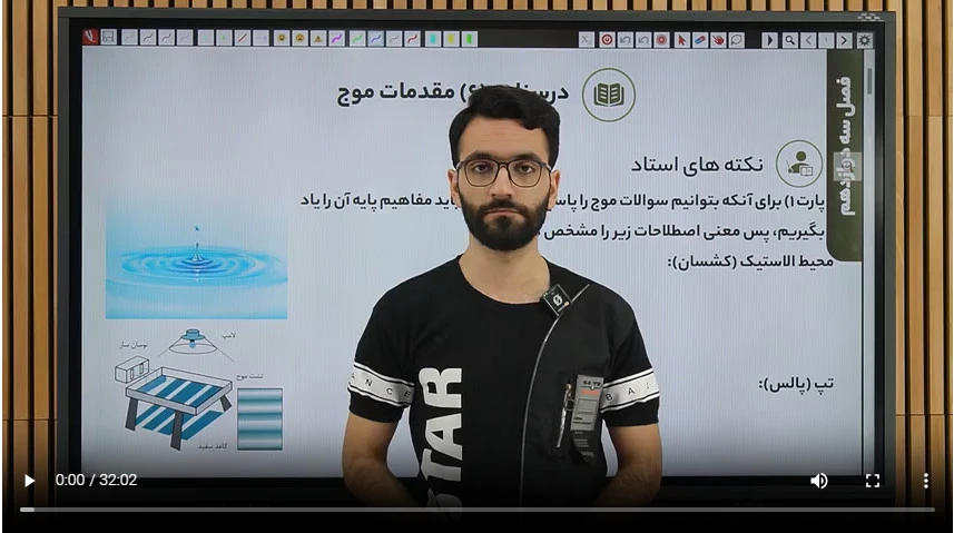 6-1 موج دسنامه مقدمات مشاهده