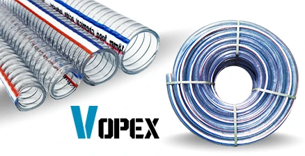 شیلنگ آبنما فنردار وپکس (VOPEX) مشاهده لیست 👁 مصارف کشاورزی/مواد غذایی/انواع سوخت ها